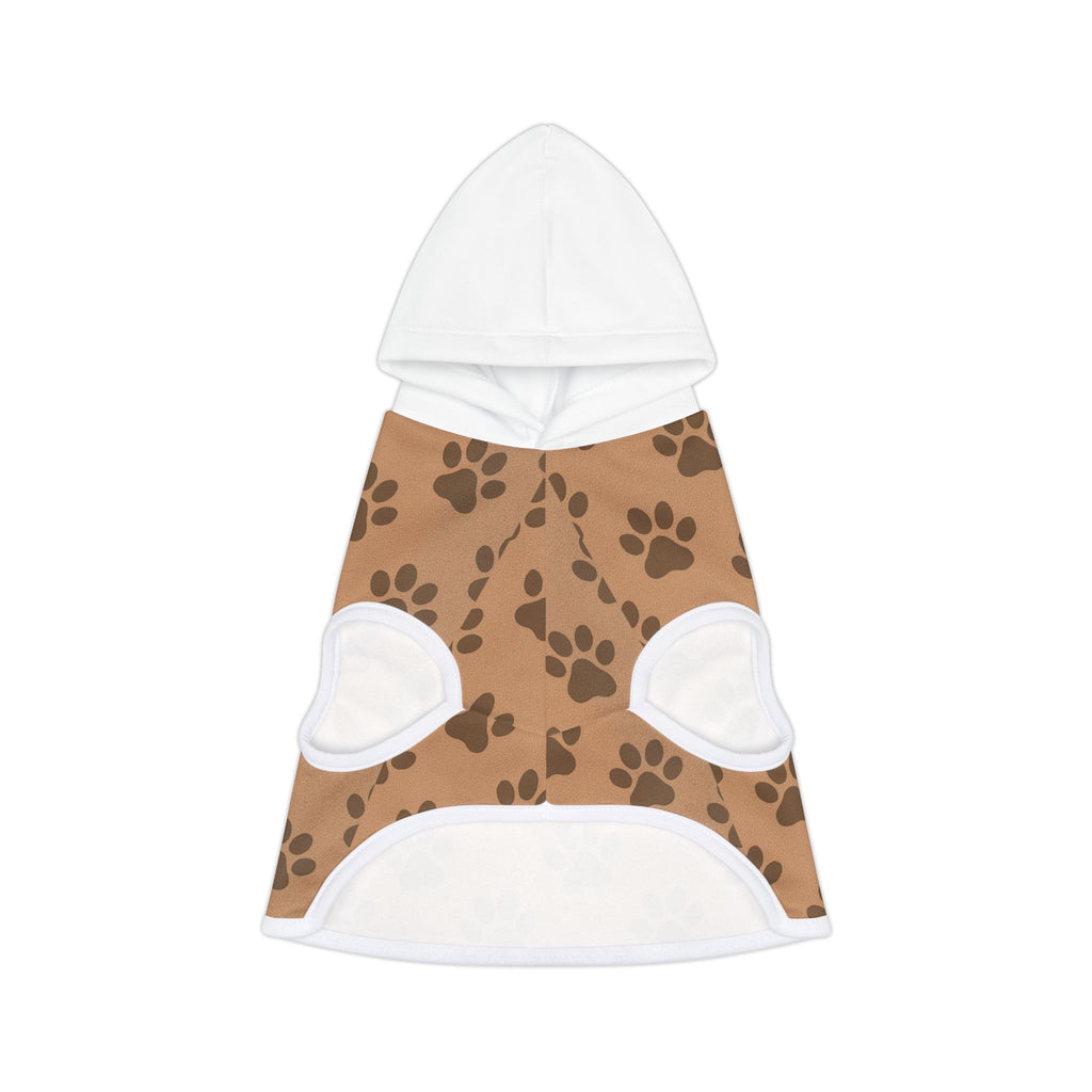 Cute Paw Print Pet Hoodie, Dog Sweater, Cat Outfit, Cozy Animal Clothing, Perfect for Pet Lovers
