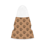 Cute Paw Print Pet Hoodie, Dog Sweater, Cat Outfit, Cozy Animal Clothing, Perfect for Pet Lovers